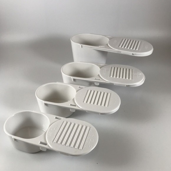 Weight Watchers WW Measuring Cups Nesting Leveler Half Quarter Third 1/4 1/3 1/2 - Picture 3 of 5